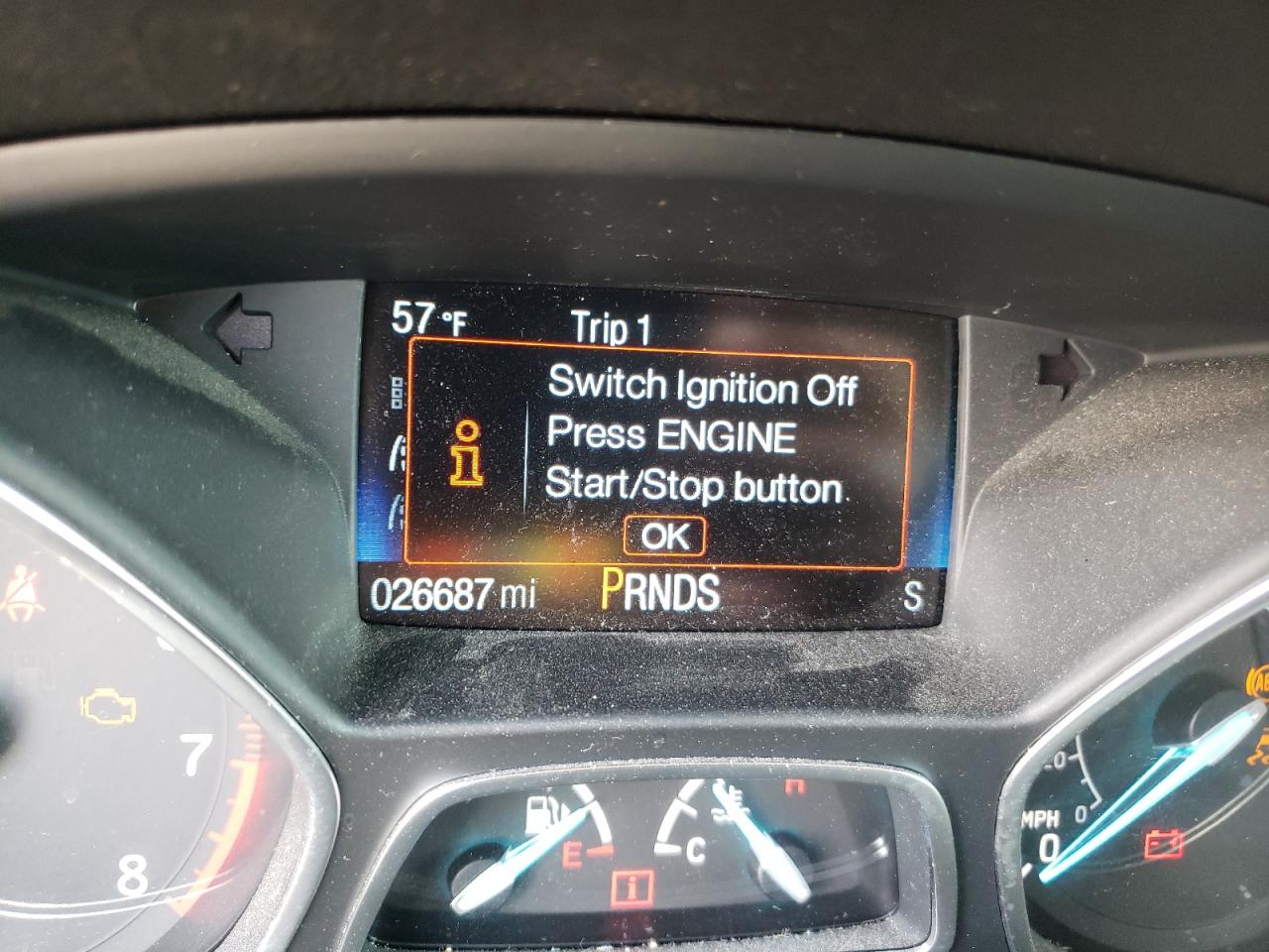 Photo 8 from auction – 2019 FORD ESCAPE SEL with VIN 1FMCU9HD5KUB77079