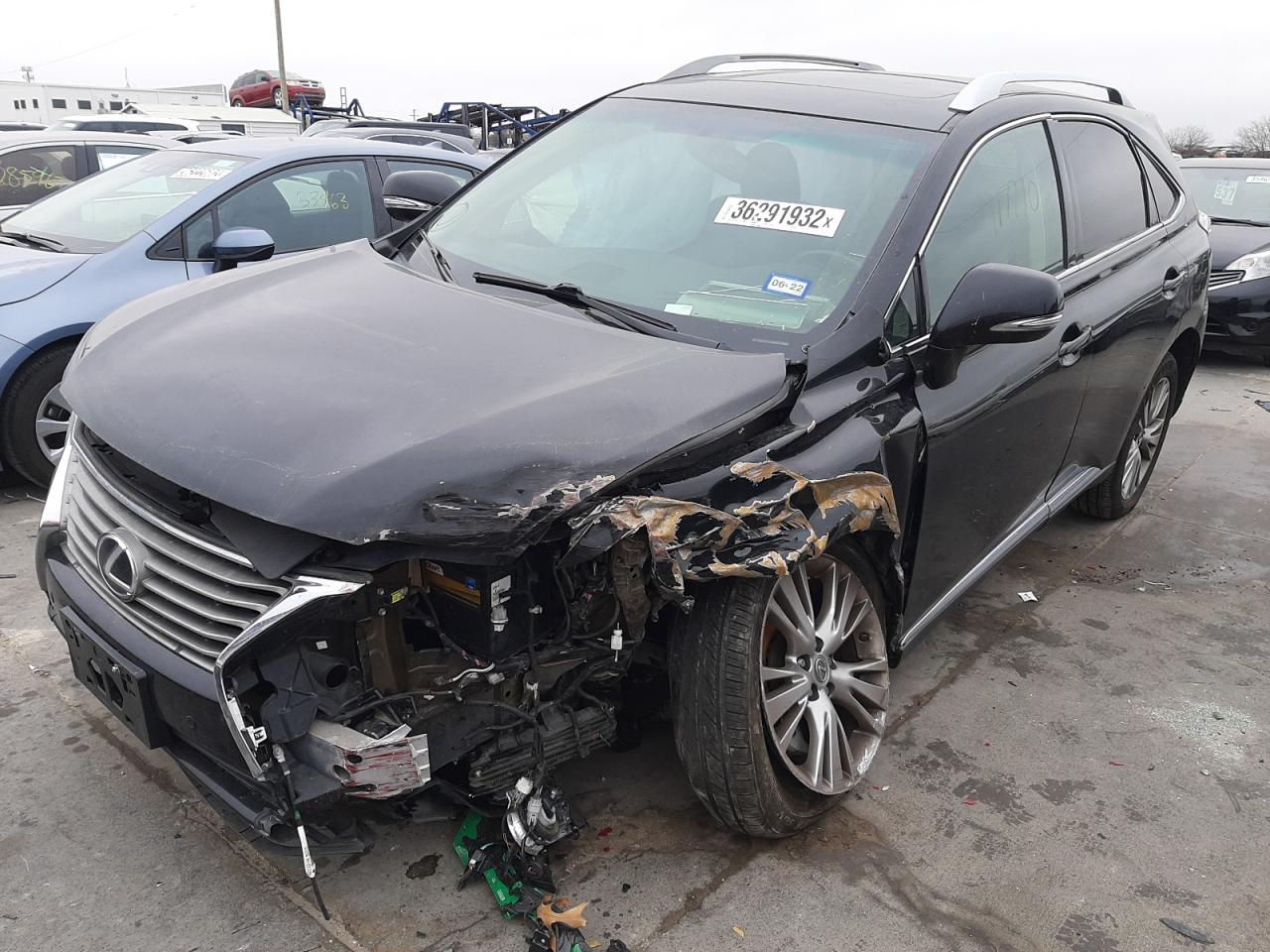 Photo 2 from auction – 2013 LEXUS RX 350 with VIN 2T2ZK1BA1DC131989