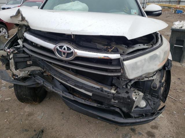 Photo 9 from auction – 2014 TOYOTA HIGHLANDER with VIN 5TDZKRFH4ES013423
