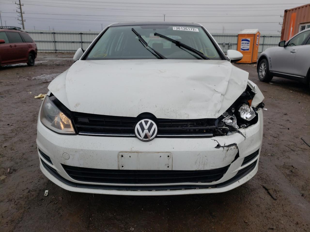 Photo 9 from auction – 2015 VOLKSWAGEN GOLF with VIN 3VW217AU0FM025497
