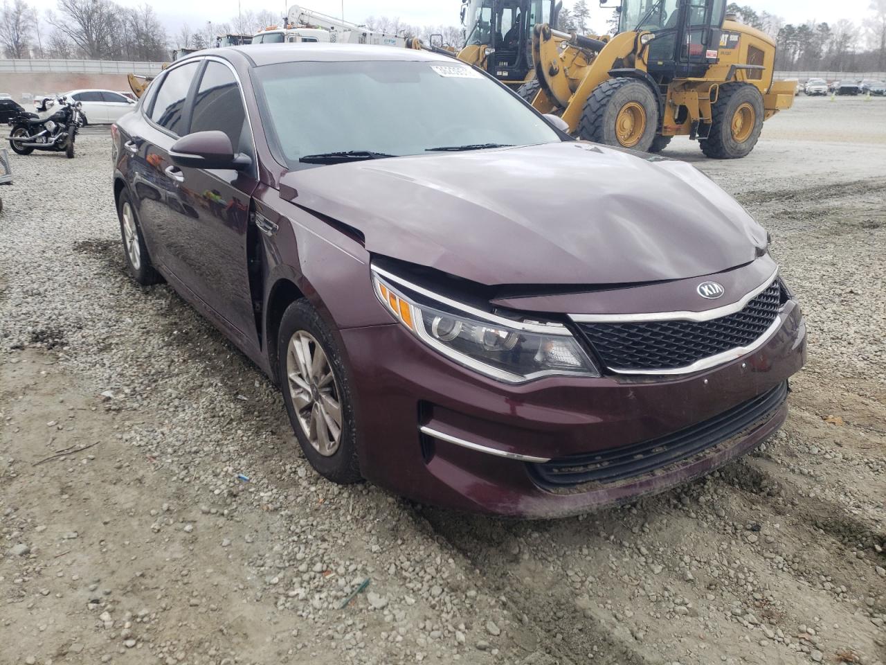 Photo 1 from auction – 2016 KIA OPTIMA LX with VIN 5XXGT4L30GG018803