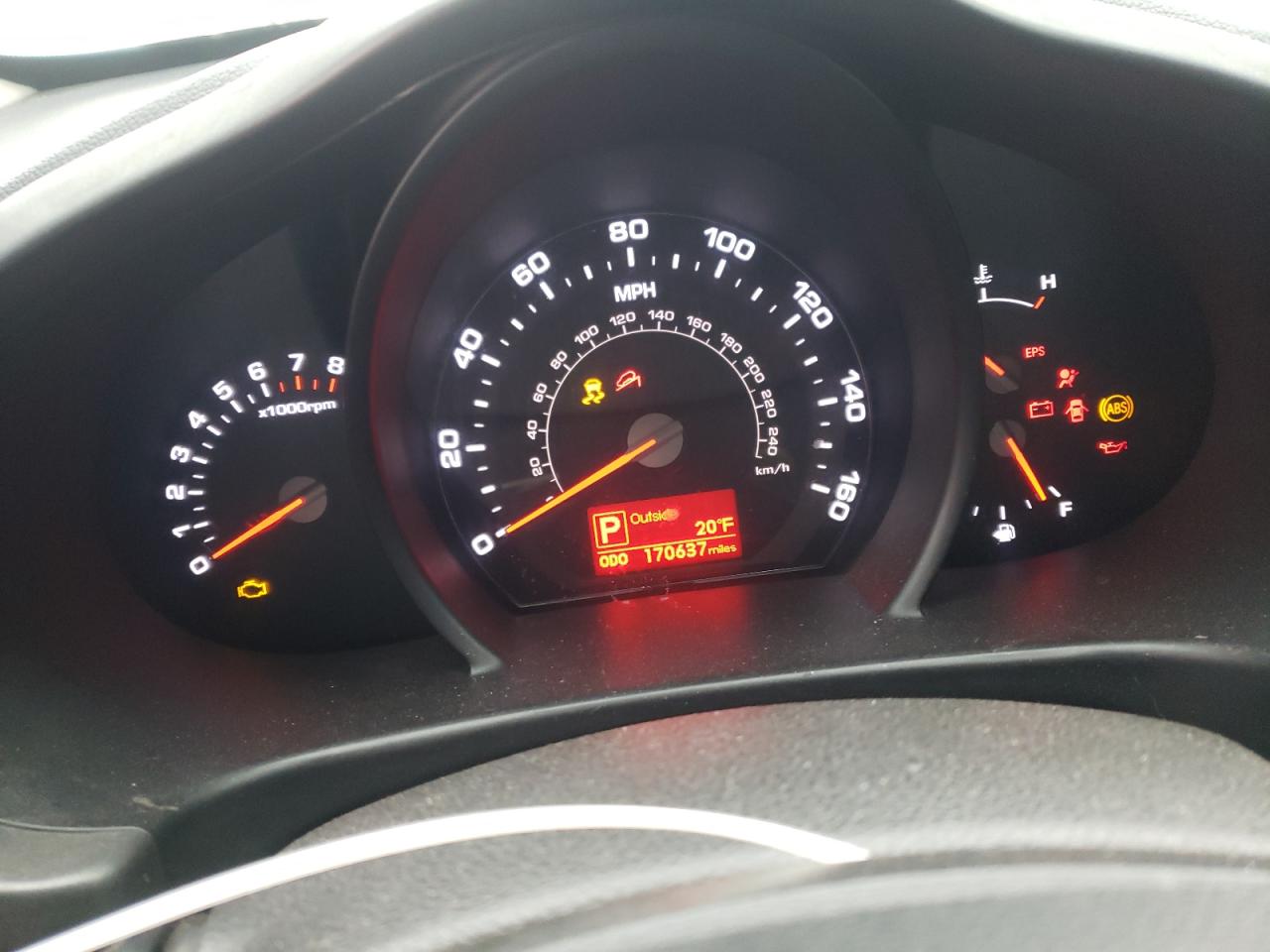 Photo 8 from auction – 2012 KIA SPORTAGE L with VIN KNDPBCA22C7273706