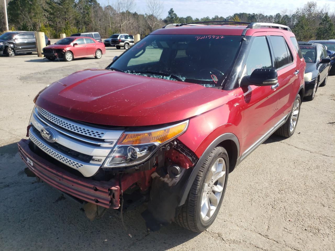 Photo 2 from auction – 2011 FORD EXPLORER X with VIN 1FMHK7D89BGA53100