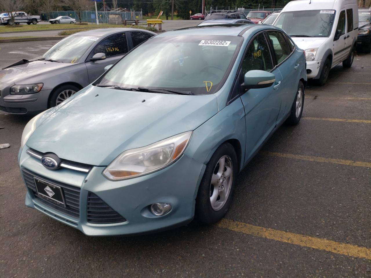 Photo 2 from auction – 2012 FORD FOCUS SE with VIN 1FAHP3F21CL337388