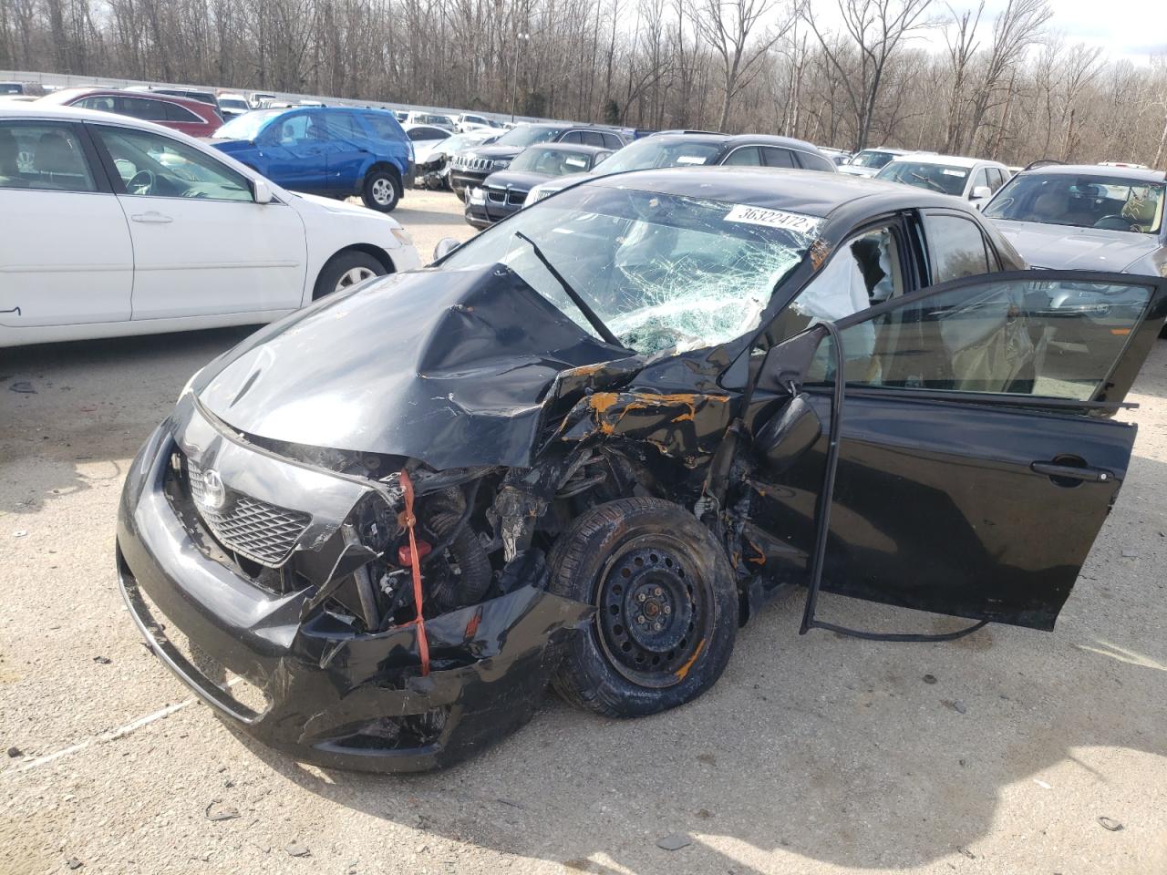 Photo 2 from auction – 2009 TOYOTA COROLLA BA with VIN JTDBL40EX99037245