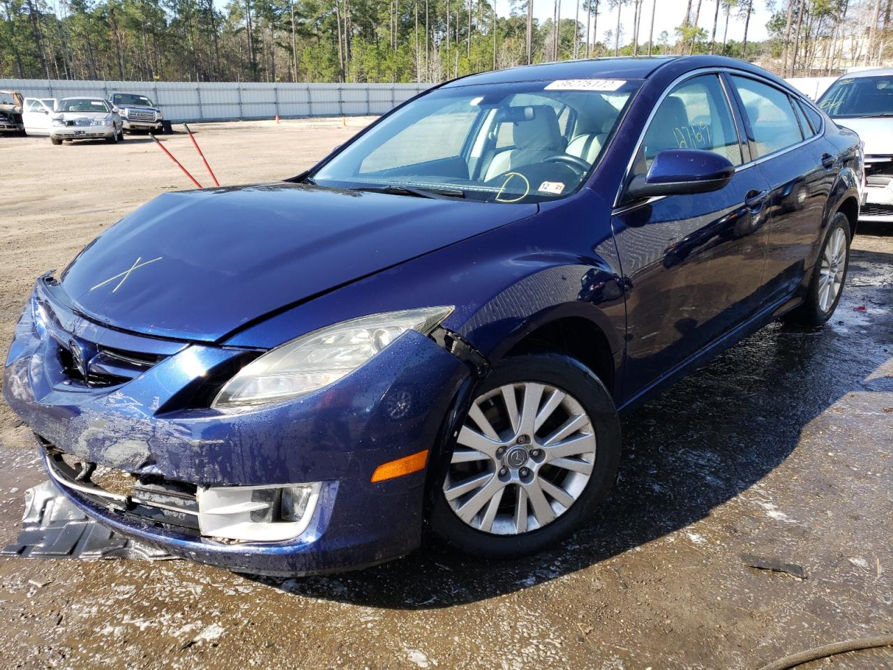 Photo 2 from auction – 2009 MAZDA 6 I with VIN 1YVHP82A595M45427