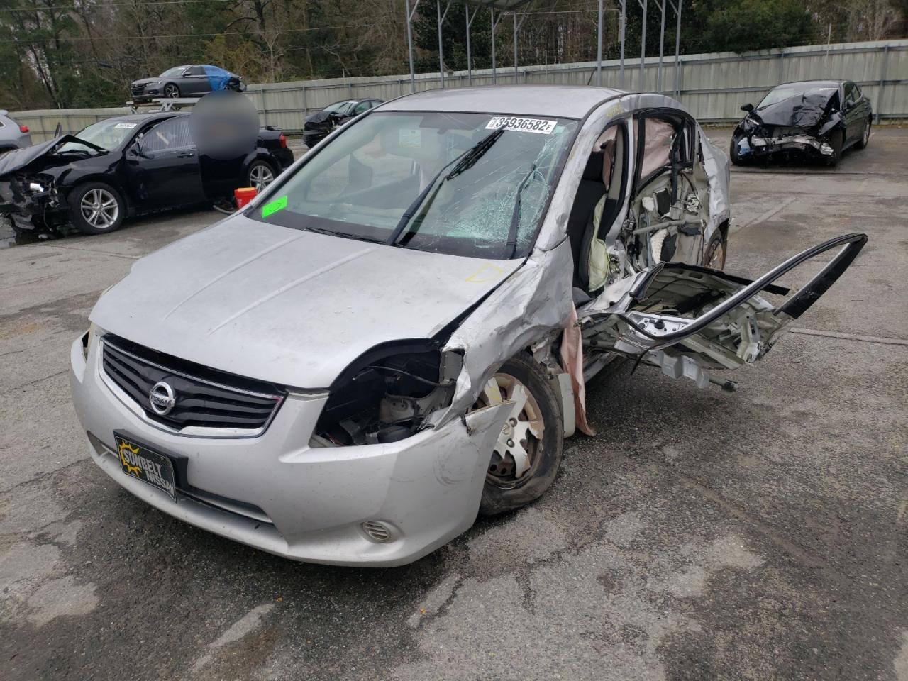 Photo 2 from auction – 2012 NISSAN SENTRA 2.0 with VIN 3N1AB6AP1CL633596