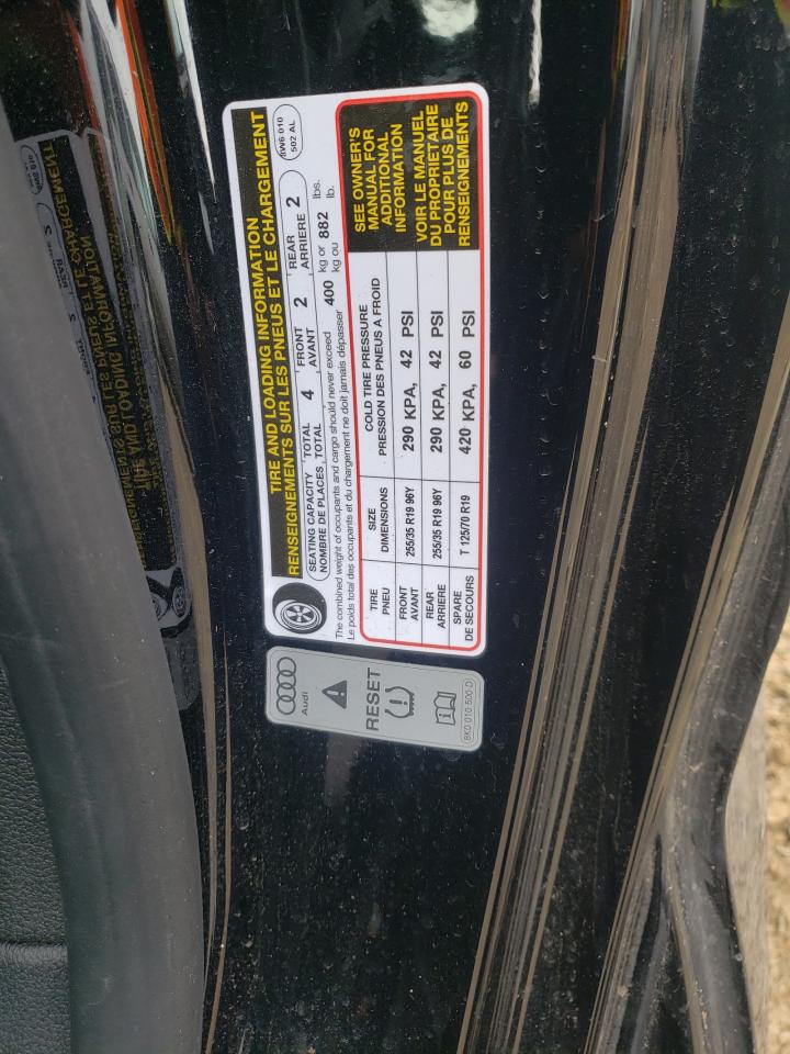 Photo 10 from auction – 2018 AUDI S5 PRESTIG with VIN WAUR4AF55JA092137