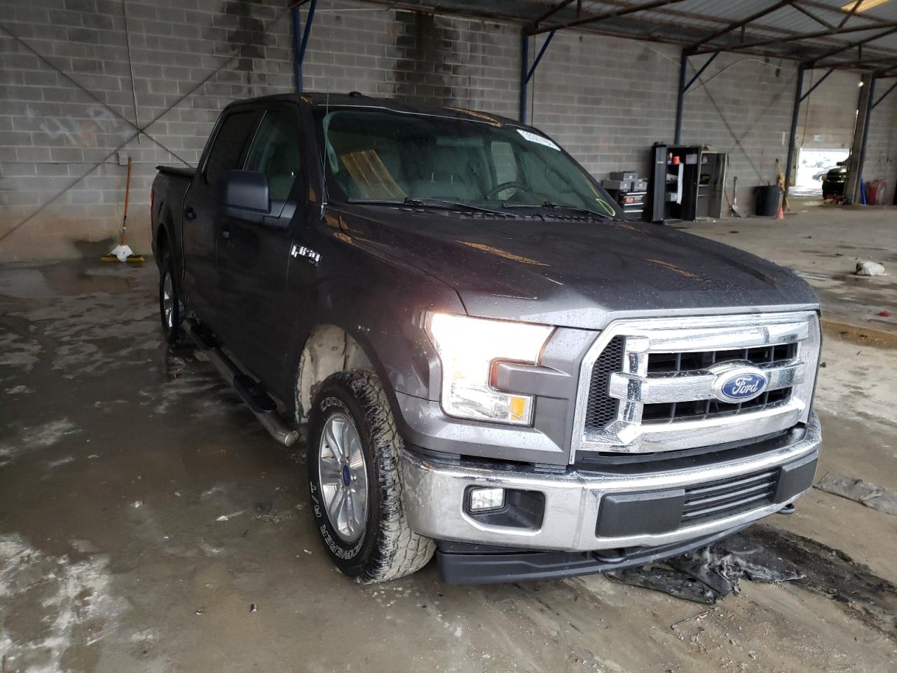 FORD F150 SUPER 2017 with VIN 1FTEW1EF1HFB12404 - Photo from auction