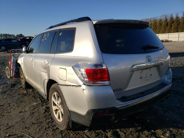 Photo 3 from auction – 2013 TOYOTA HIGHLANDER with VIN 5TDBK3EH4DS179990