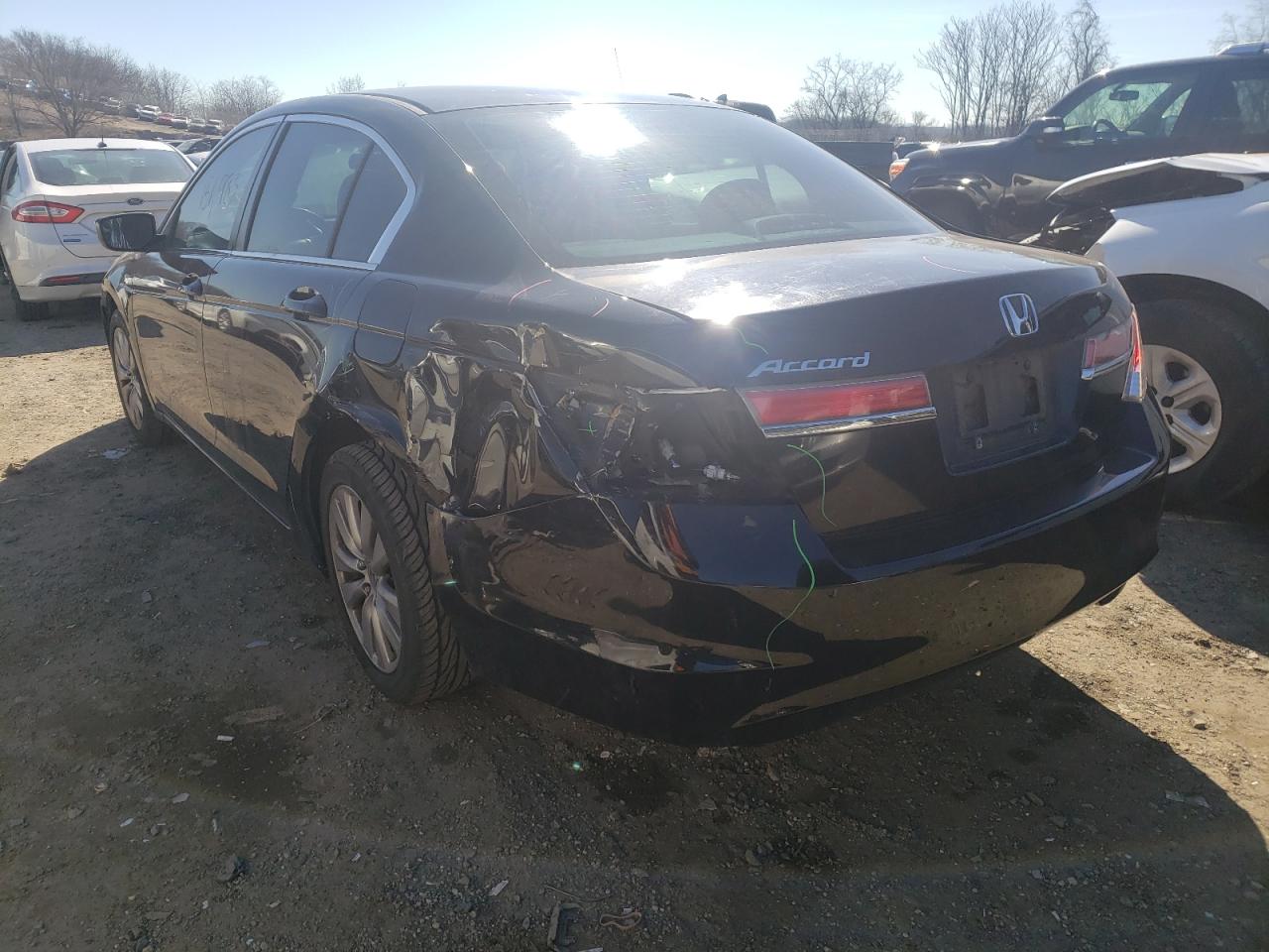 Photo 3 from auction – 2012 HONDA ACCORD EX with VIN 1HGCP2F75CA029938