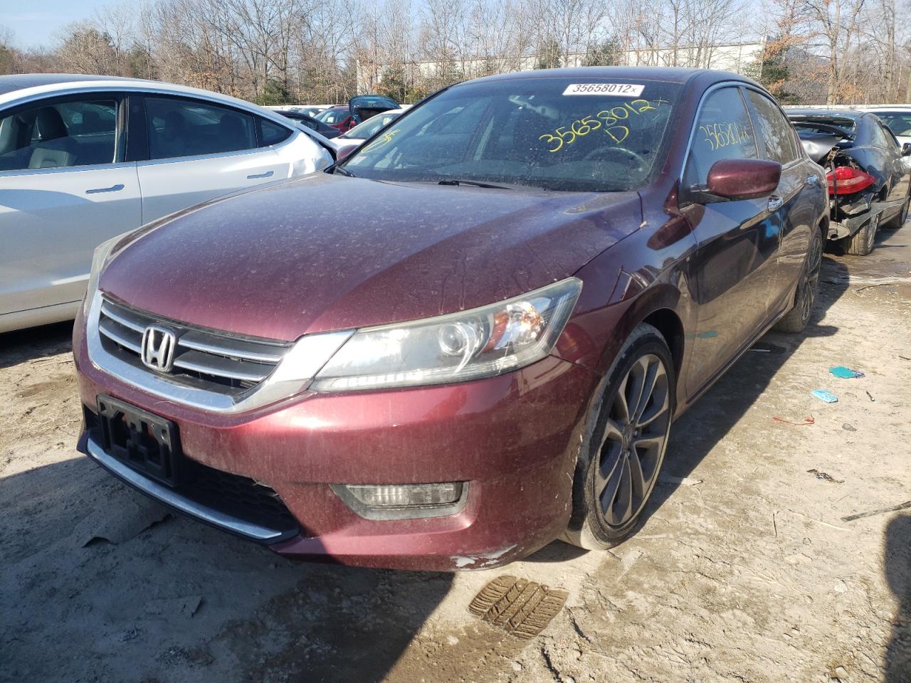 Photo 2 from auction – 2014 HONDA ACCORD SPO with VIN 1HGCR2F53EA208619
