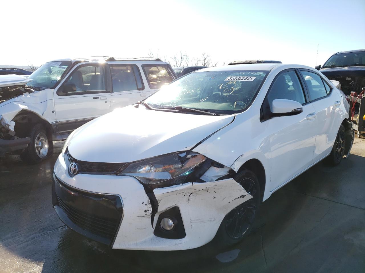 Photo 2 from auction – 2016 TOYOTA COROLLA L with VIN 2T1BURHE0GC501603