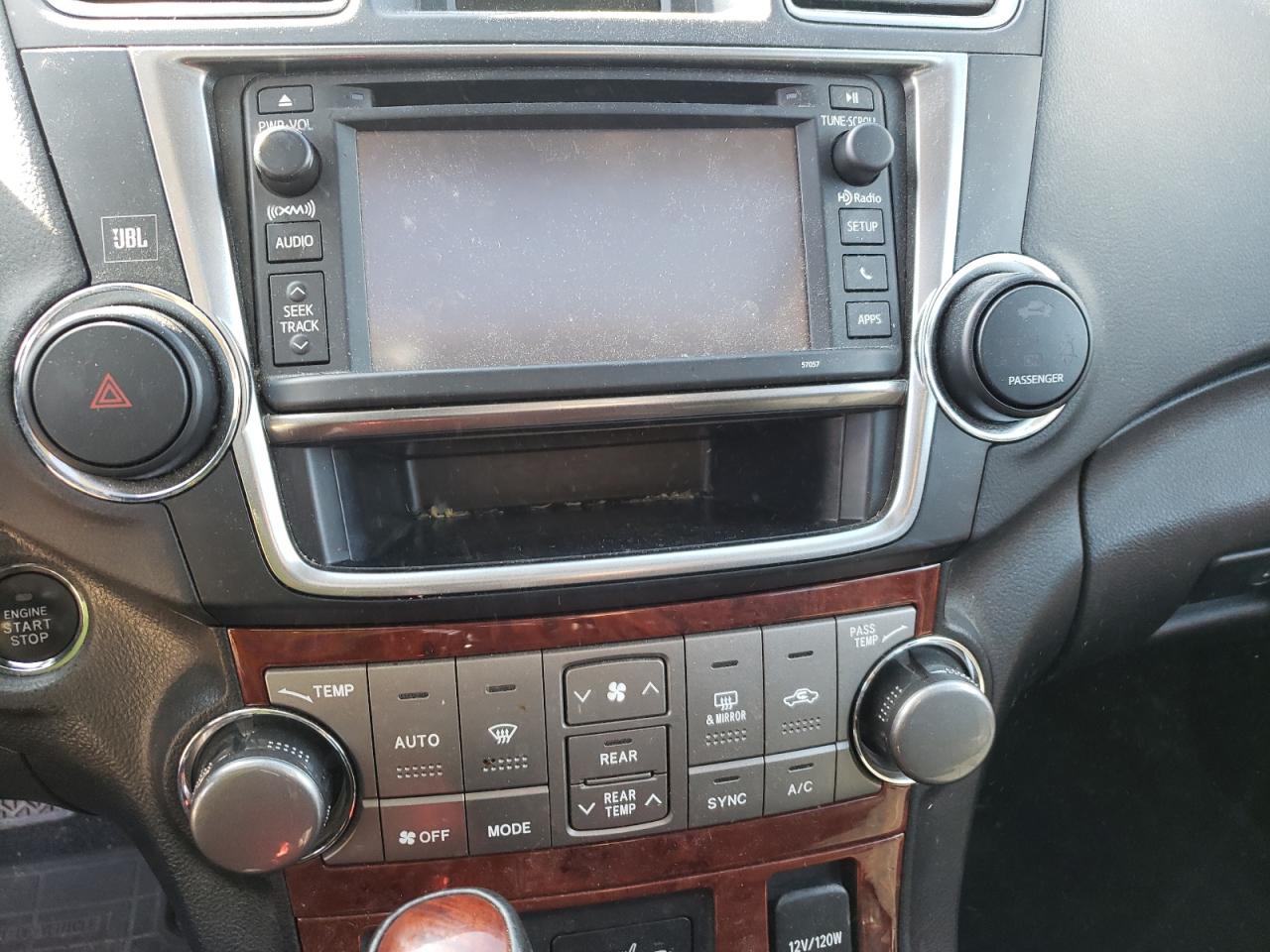 Photo 9 from auction – 2013 TOYOTA HIGHLANDER with VIN 5TDDK3EH1DS273334