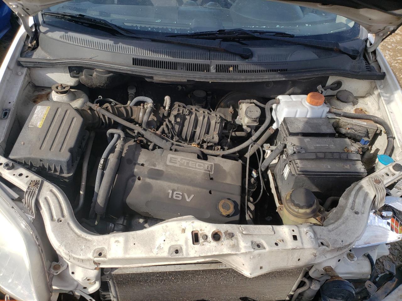 Photo 7 from auction – 2008 CHEVROLET AVEO BASE with VIN KL1TD56608B117403