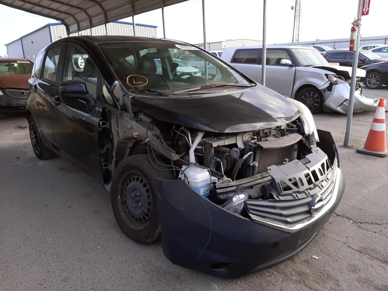 NISSAN VERSA NOTE 2014 with VIN 3N1CE2CP9EL431646 - Photo from auction