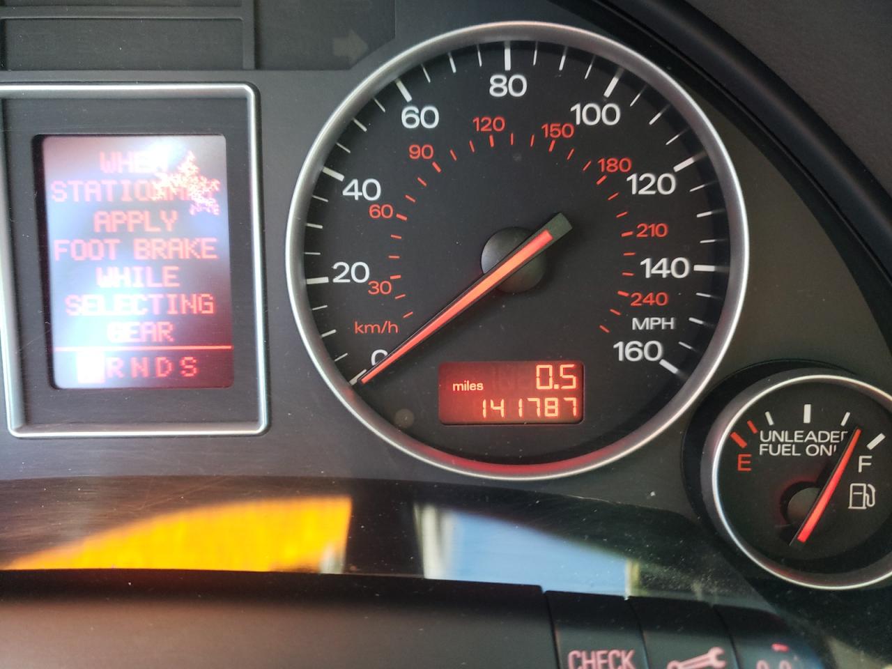 Photo 8 from auction – 2004 AUDI A4 3.0 QUA with VIN WAULT68E44A115964