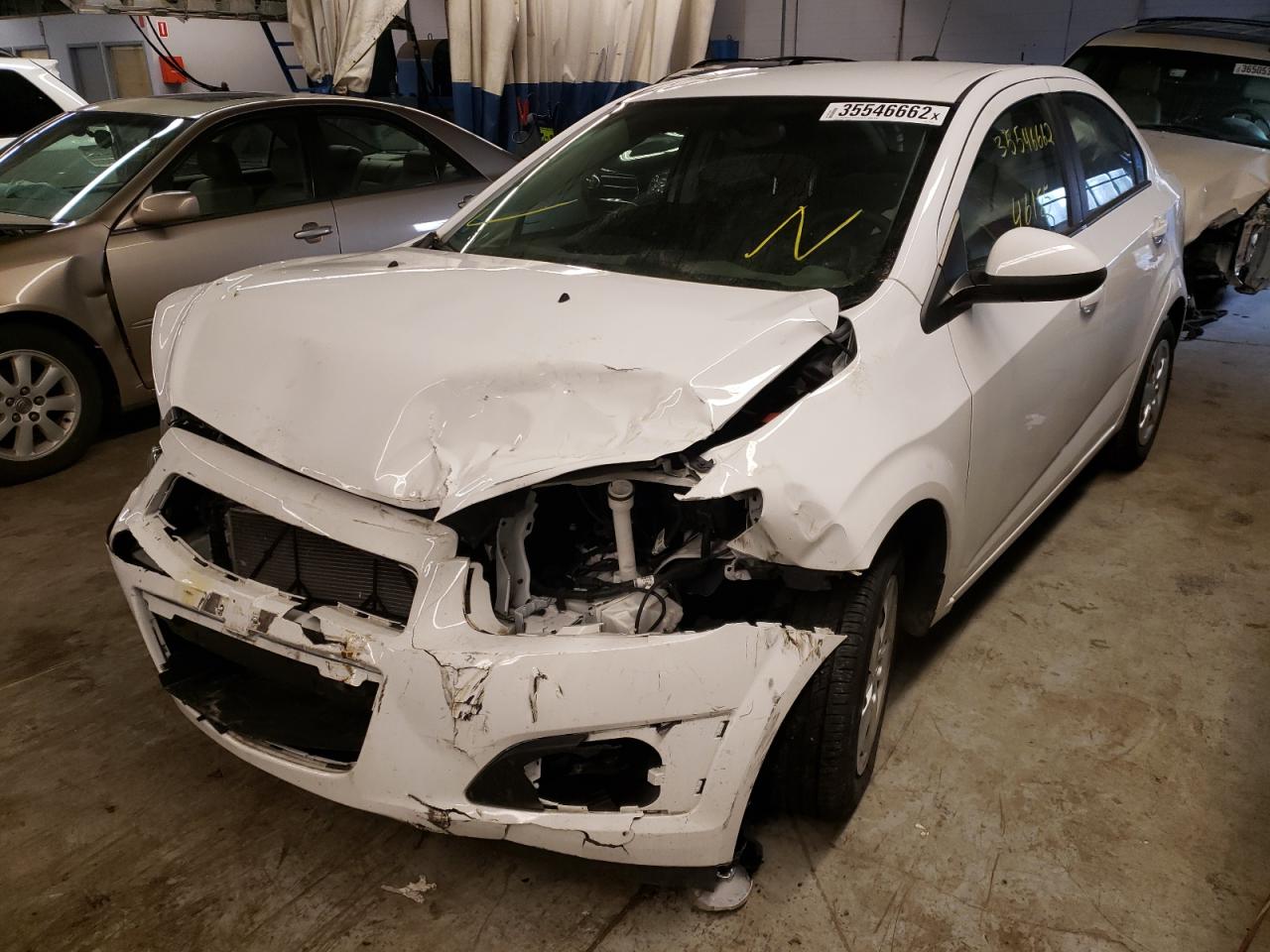 Photo 2 from auction – 2016 CHEVROLET SONIC LS with VIN 1G1JB5SH2G4130159