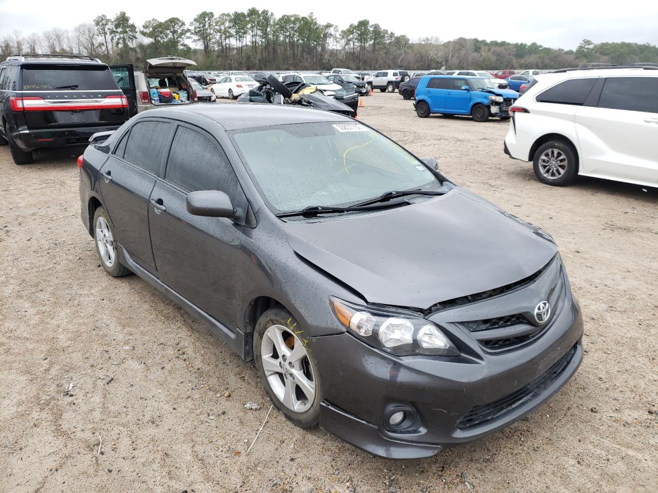 TOYOTA COROLLA BA 2012 with VIN 2T1BU4EE7CC892718 - Photo from auction