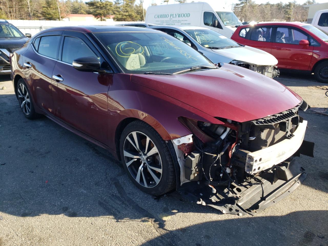 NISSAN MAXIMA 3.5 2017 with VIN 1N4AA6AP6HC448744 - Photo from auction