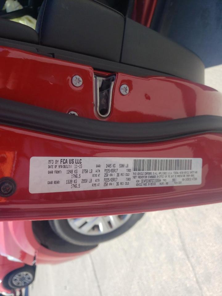 Photo 10 from auction – 2016 DODGE JOURNEY SE with VIN 3C4PDCAB7GT159504