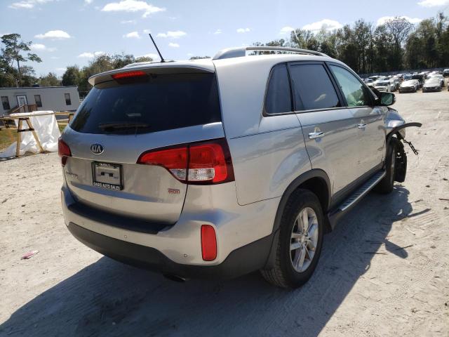 Photo 4 from auction – 2014 KIA SORENTO LX with VIN 5XYKTDA67EG489508