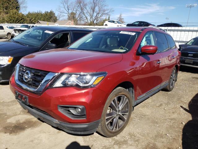 Photo 2 from auction – 2017 NISSAN PATHFINDER with VIN 5N1DR2MM3HC605815