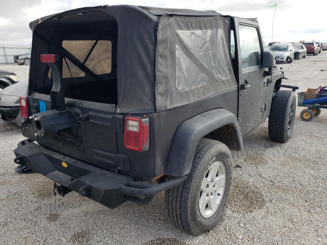 Photo 4 from auction – 2012 JEEP WRANGLER S with VIN 1C4AJWAG6CL171824