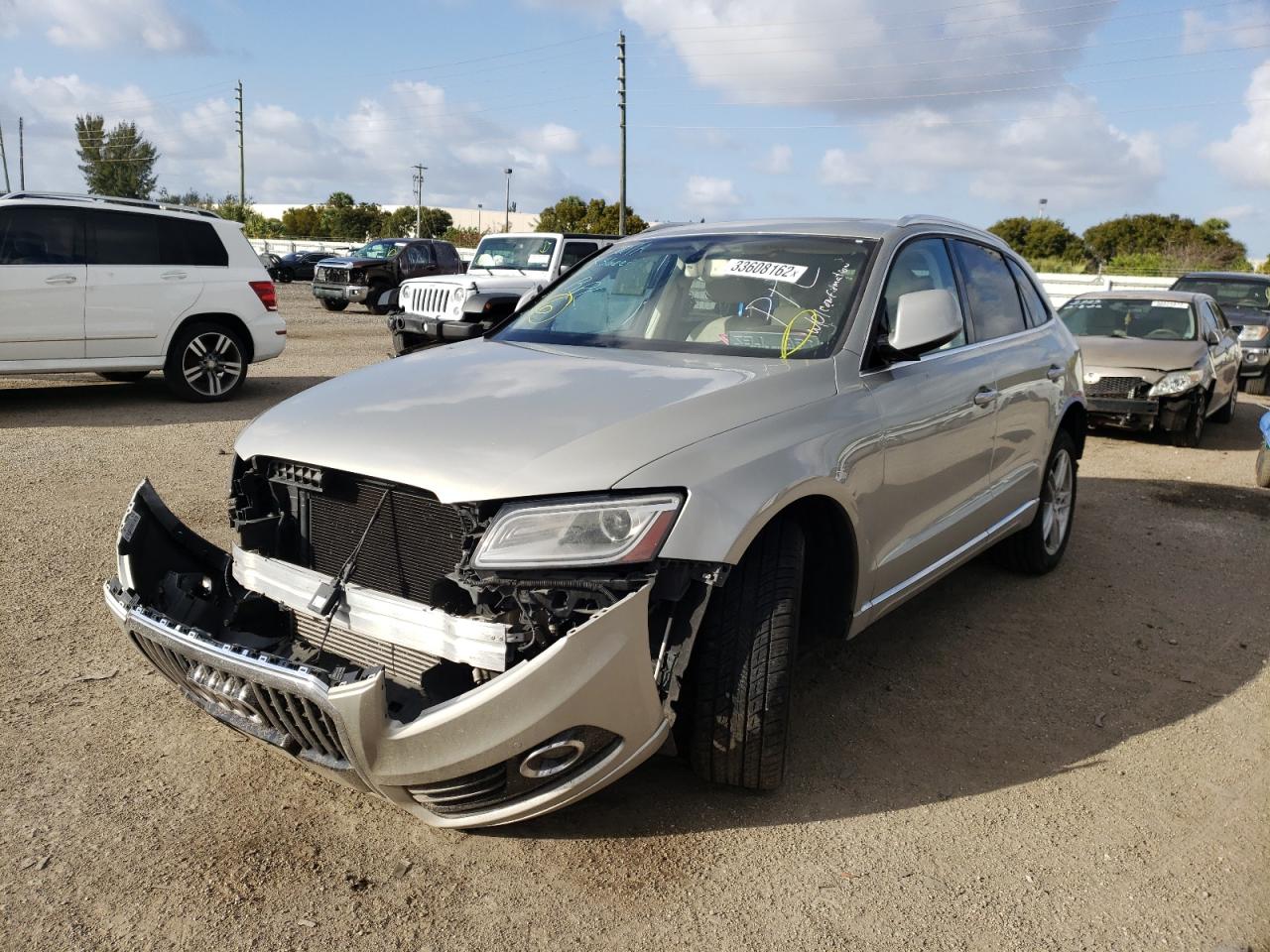 Photo 2 from auction – 2015 AUDI Q5 PREMIUM with VIN WA1LFAFP0FA105754