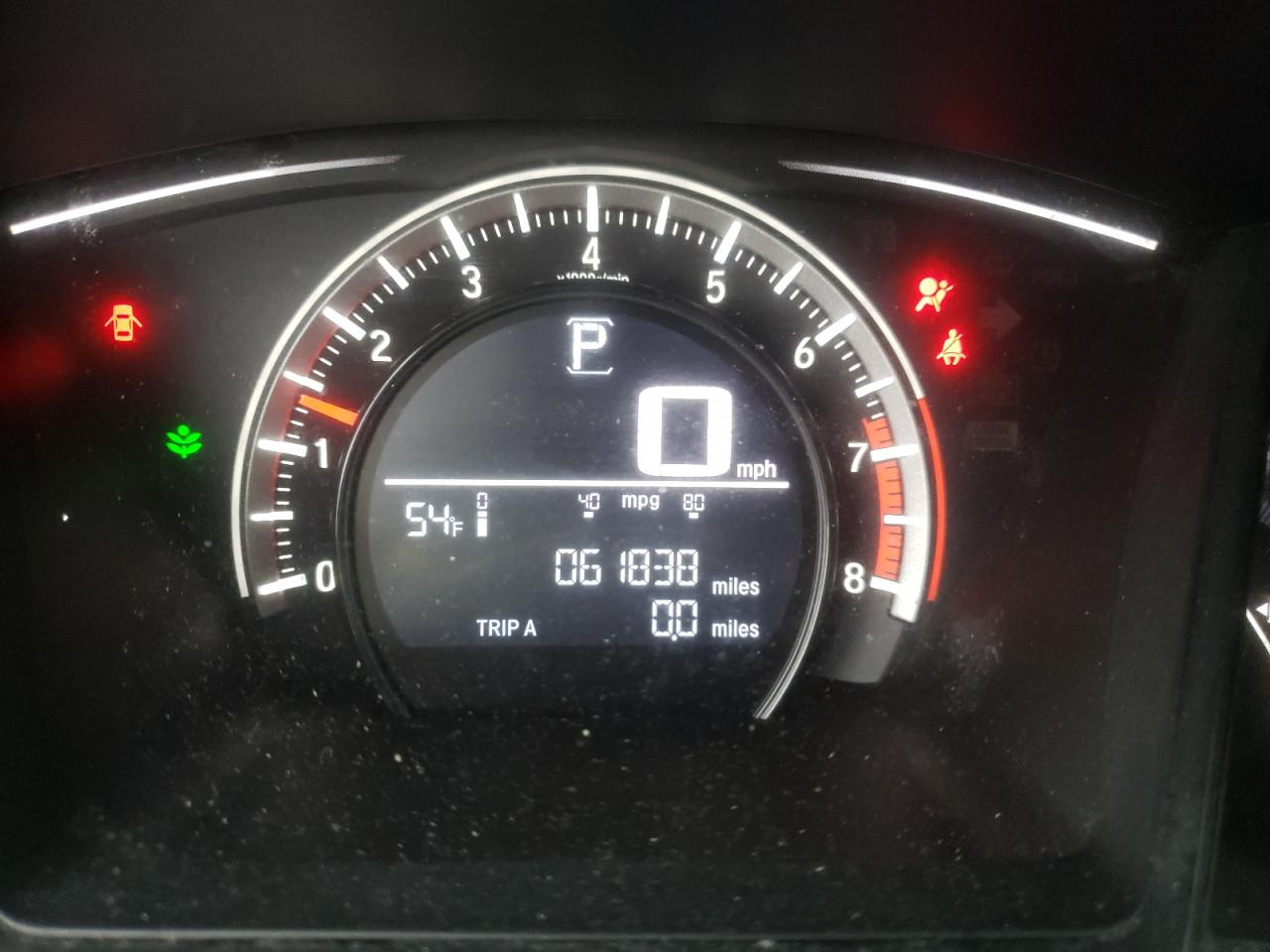 Photo 8 from auction – 2016 HONDA CIVIC LX with VIN 19XFC2F50GE066906