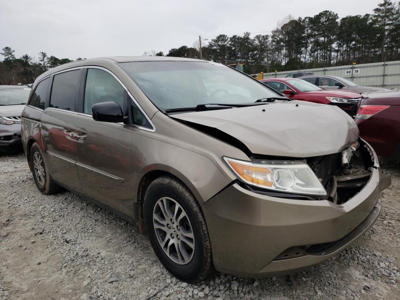 HONDA ODYSSEY 2011 with VIN 5FNRL5H63BB049363 - Photo from auction