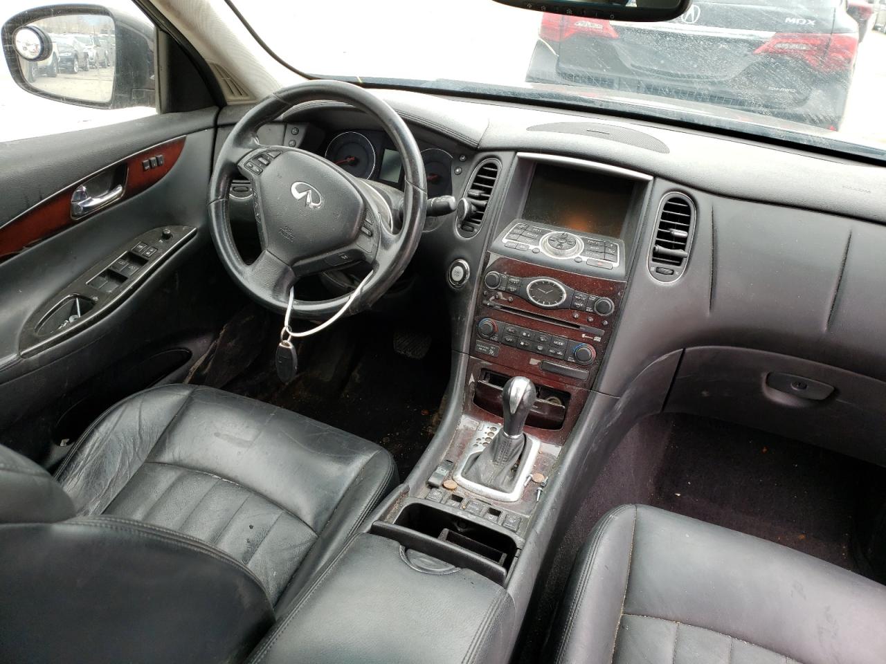 Photo 9 from auction – 2009 INFINITI EX35 BASE with VIN JNKAJ09F39M951760