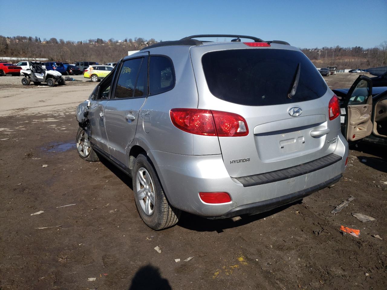 Photo 3 from auction – 2009 HYUNDAI SANTA FE G with VIN 5NMSG73D49H254481