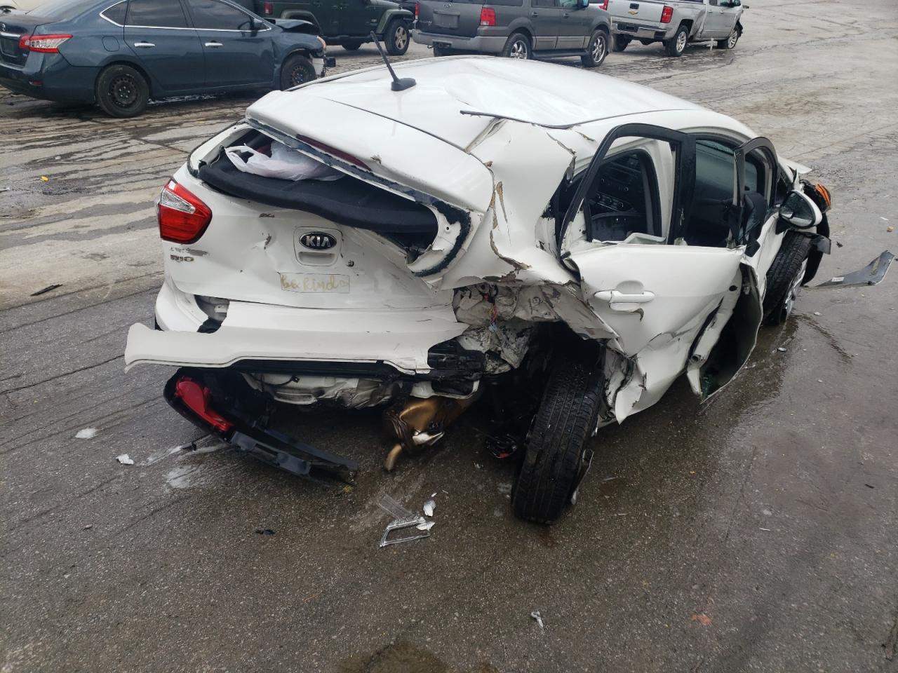 Photo 4 from auction – 2013 KIA RIO LX with VIN KNADM5A34D6157686