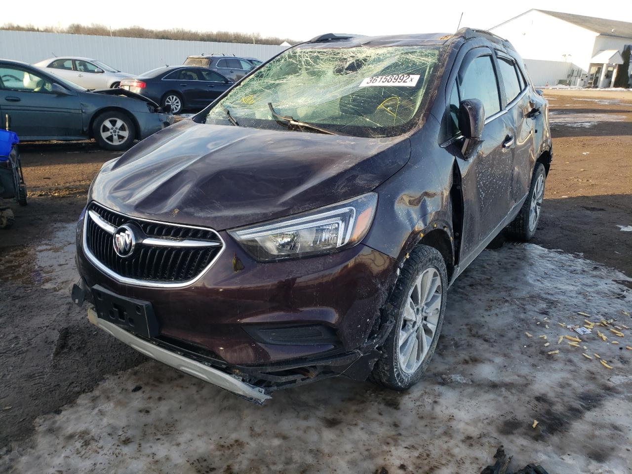 Photo 2 from auction – 2017 BUICK ENCORE PRE with VIN KL4CJESB7HB205637