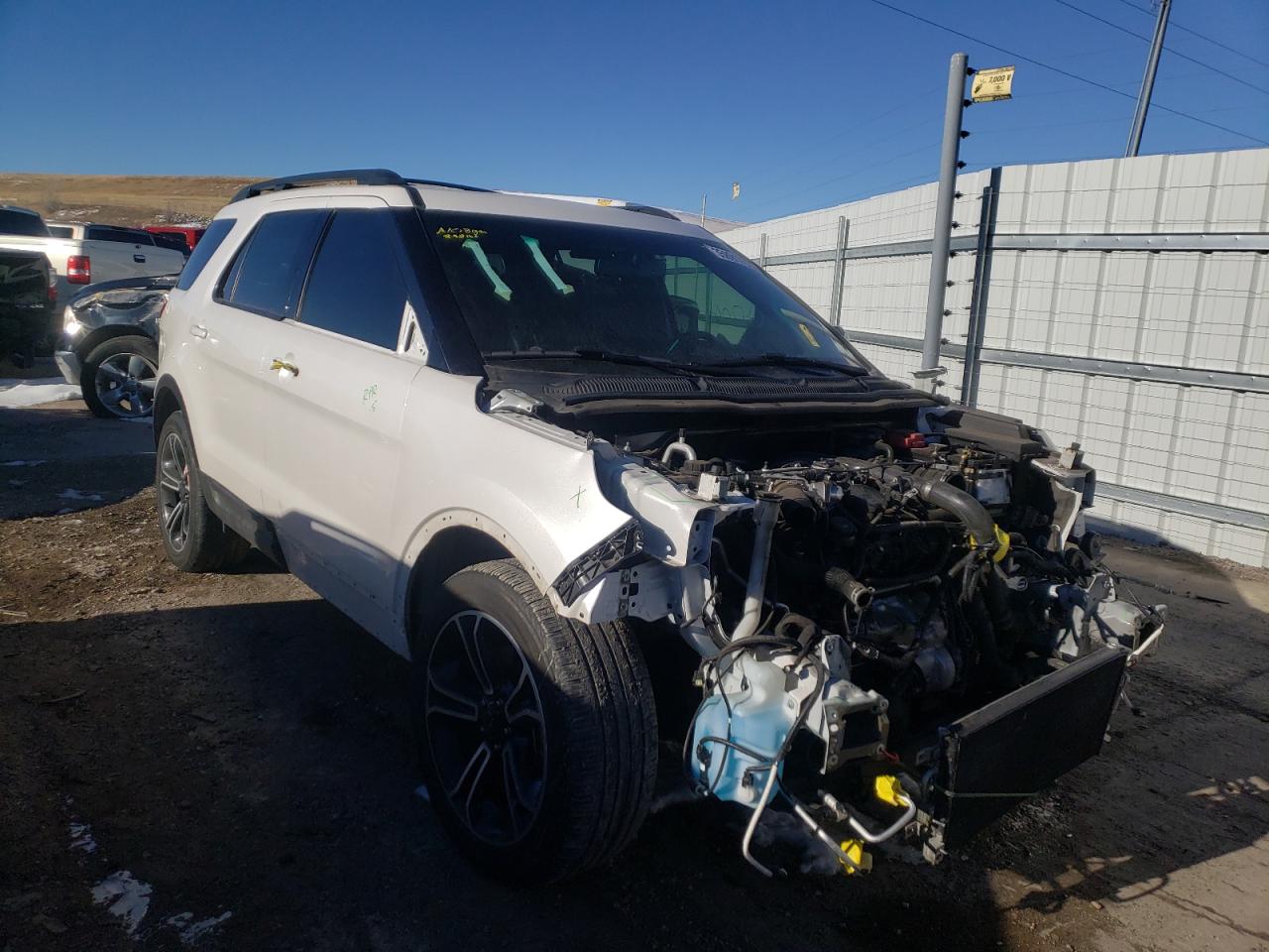 FORD EXPLORER S 2015 with VIN 1FM5K8GT5FGC38694 - Photo from auction