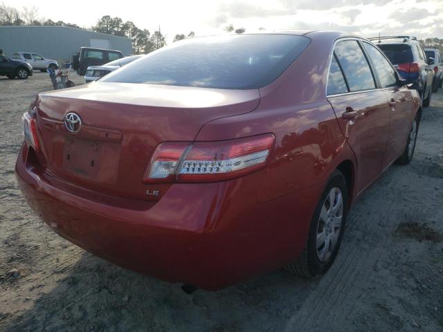 Photo 4 from auction – 2010 TOYOTA CAMRY BASE with VIN 4T1BF3EK8AU044188