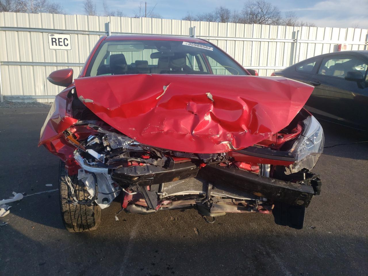 Photo 9 from auction – 2017 TOYOTA COROLLA L with VIN 2T1BURHE2HC830904
