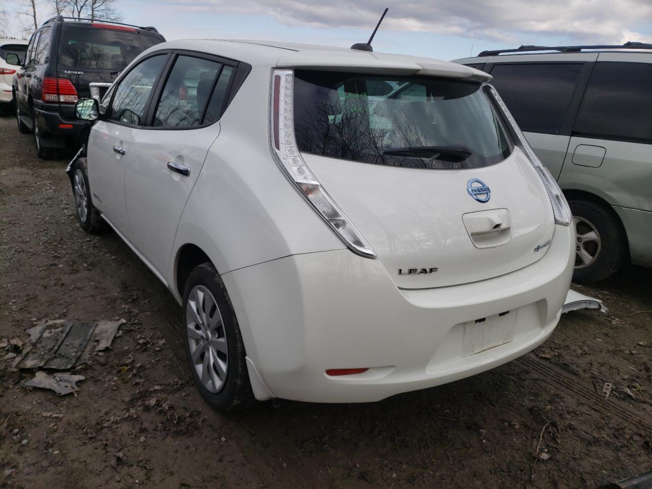 Photo 3 from auction – 2015 NISSAN LEAF S with VIN 1N4AZ0CP0FC315252