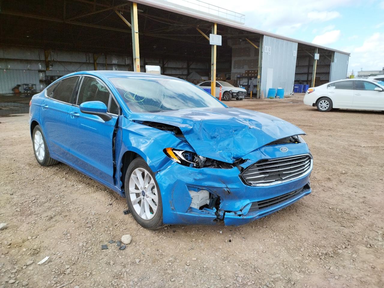 Photo 1 from auction – 2019 FORD FUSION SE with VIN 3FA6P0HD1KR232774