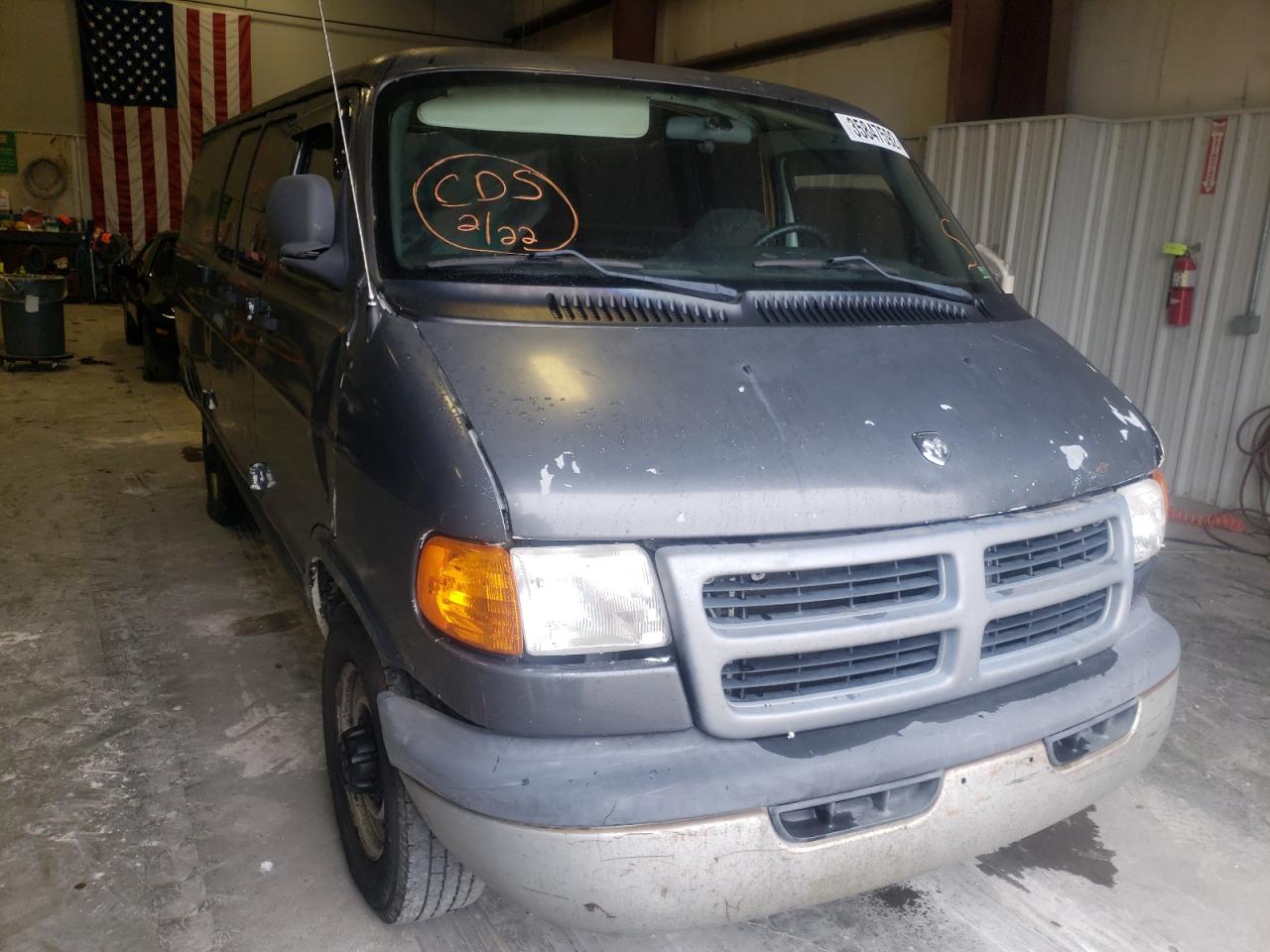 DODGE RAM VAN B2 2003 with VIN 2D7JB21Y53K510254 - Photo from auction
