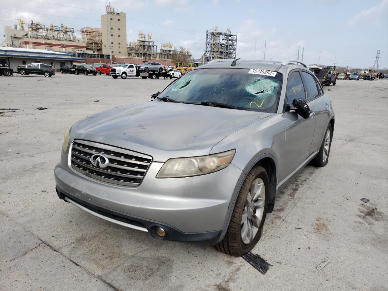 Photo 2 from auction – 2006 INFINITI FX35 with VIN JNRAS08U86X104757