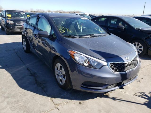 Photo 1 from auction – 2016 KIA FORTE LX with VIN KNAFK4A60G5554129