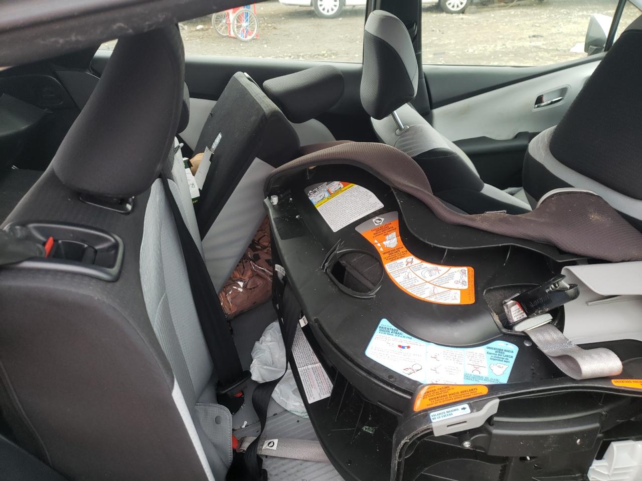 Photo 6 from auction – 2017 TOYOTA PRIUS with VIN JTDKBRFU7H3025974