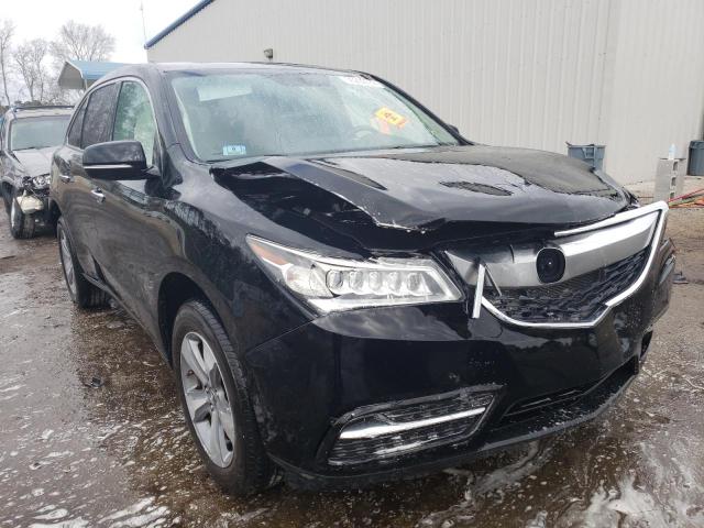 ACURA MDX 2016 with VIN 5FRYD4H25GB048124 - Photo from auction