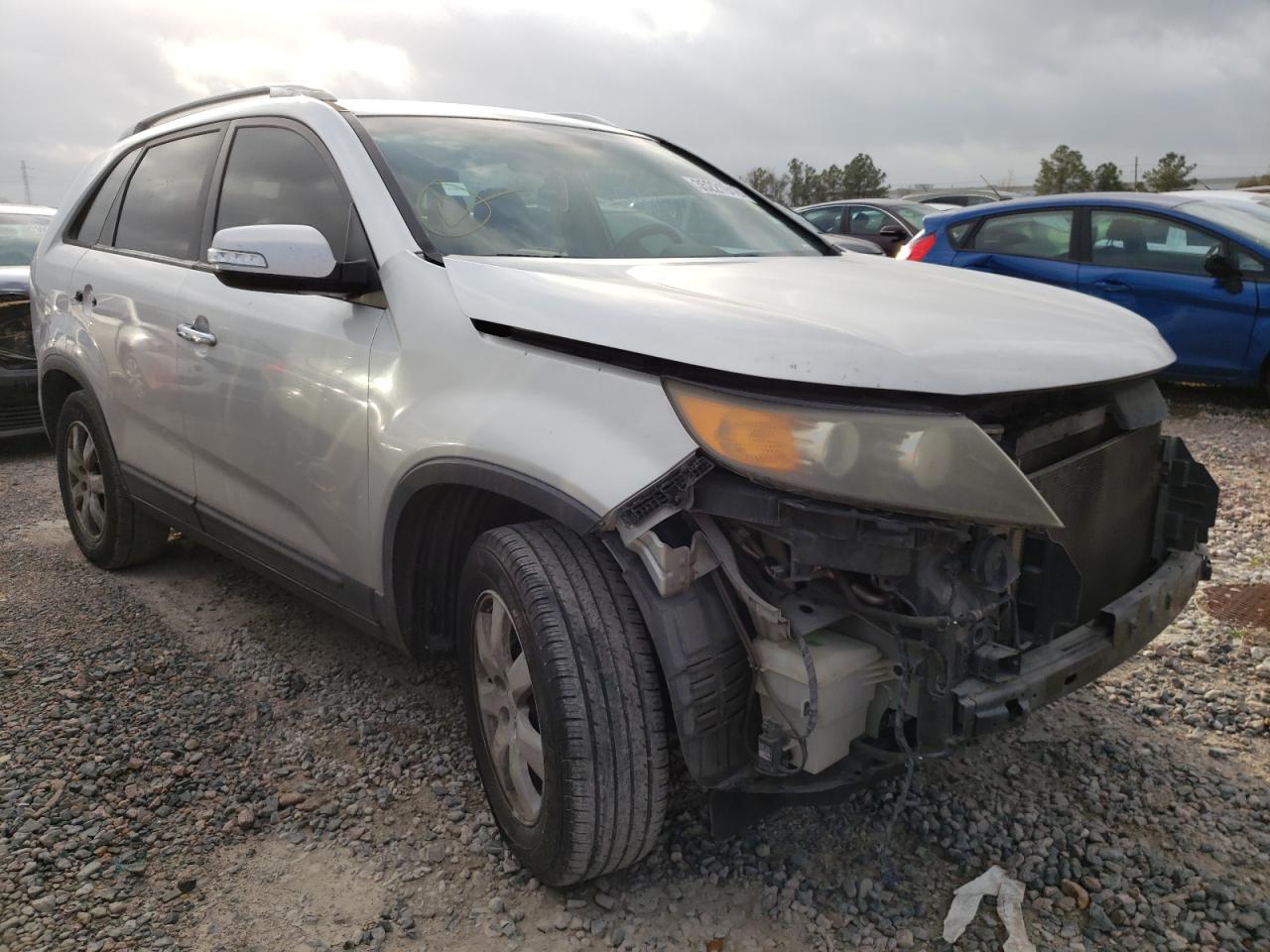 KIA SORENTO BA 2011 with VIN 5XYKT4A19BG081222 - Photo from auction