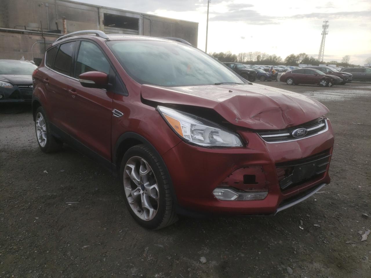FORD ESCAPE TIT 2015 with VIN 1FMCU9J92FUB36839 - Photo from auction