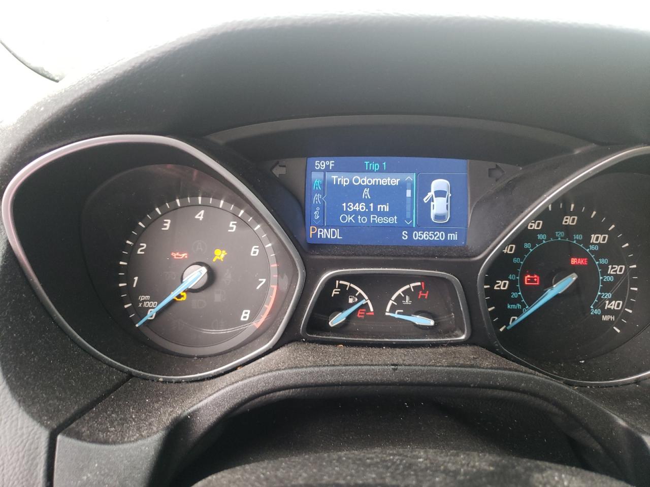 Photo 8 from auction – 2014 FORD FOCUS SE with VIN 1FADP3F28EL367196