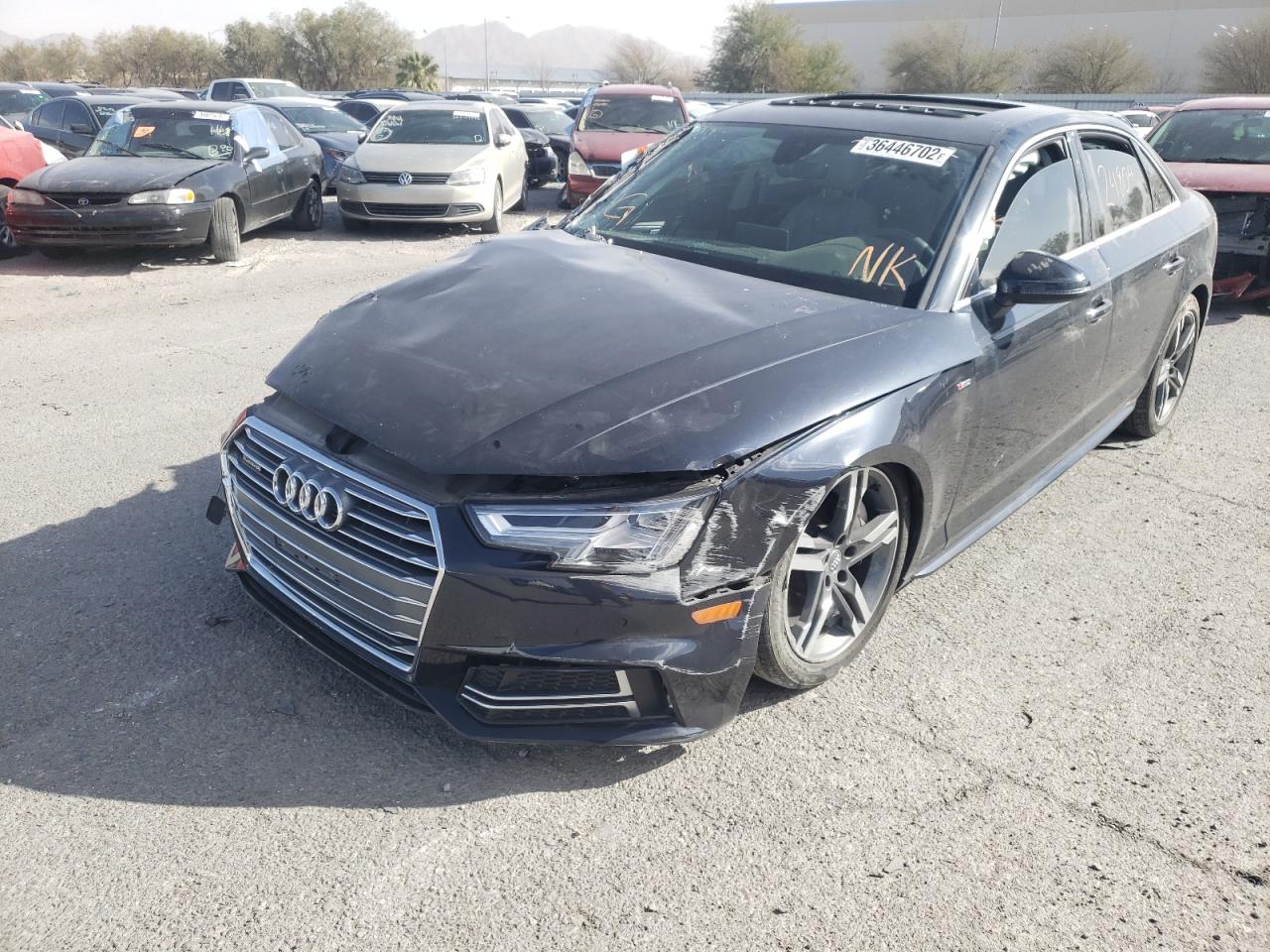 Photo 2 from auction – 2018 AUDI A4 PREMIUM with VIN WAUENAF43JA231362