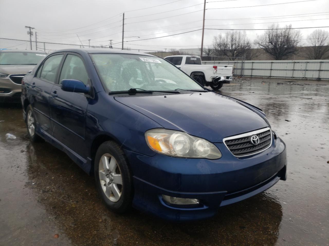 TOYOTA COROLLA CE 2008 with VIN 2T1BR32E38C921574 - Photo from auction